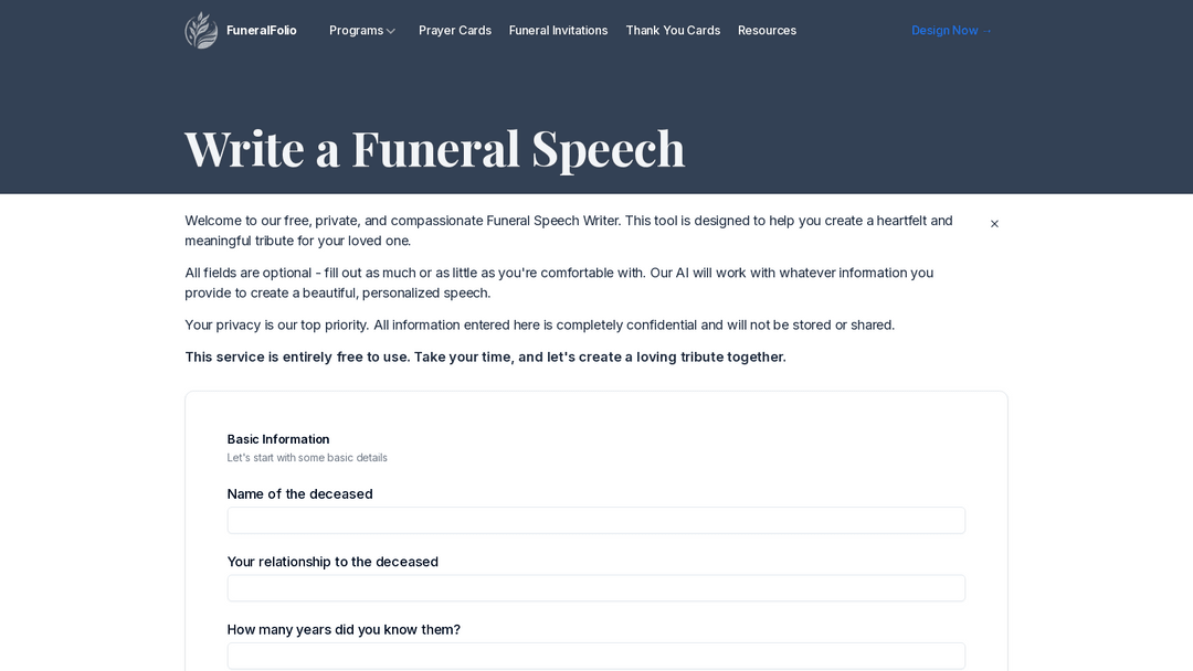 funeralfolio.com