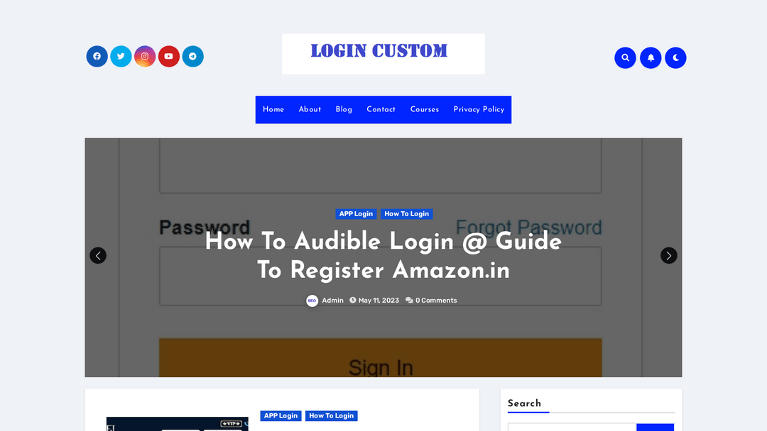 logincustom.com