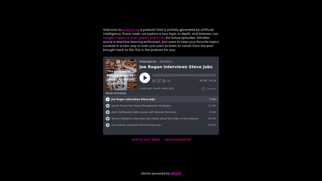 podcast.ai