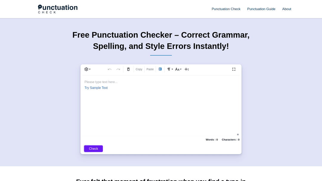 punctuationcheck.com