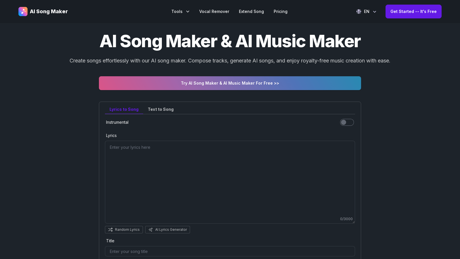 aisongmaker.io