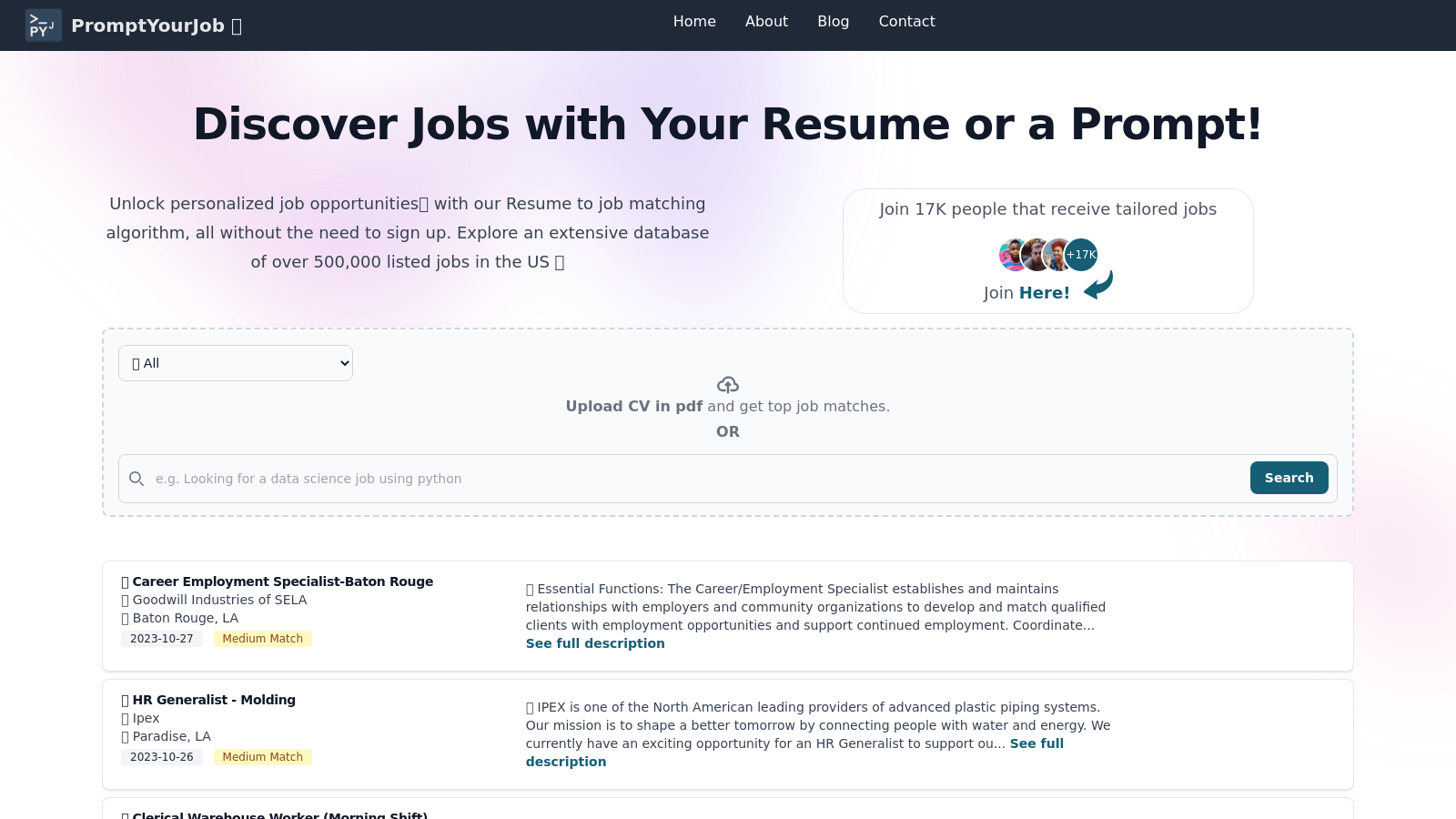 promptyourjob.com