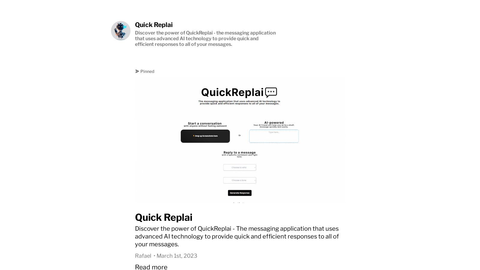 quickreplai.com