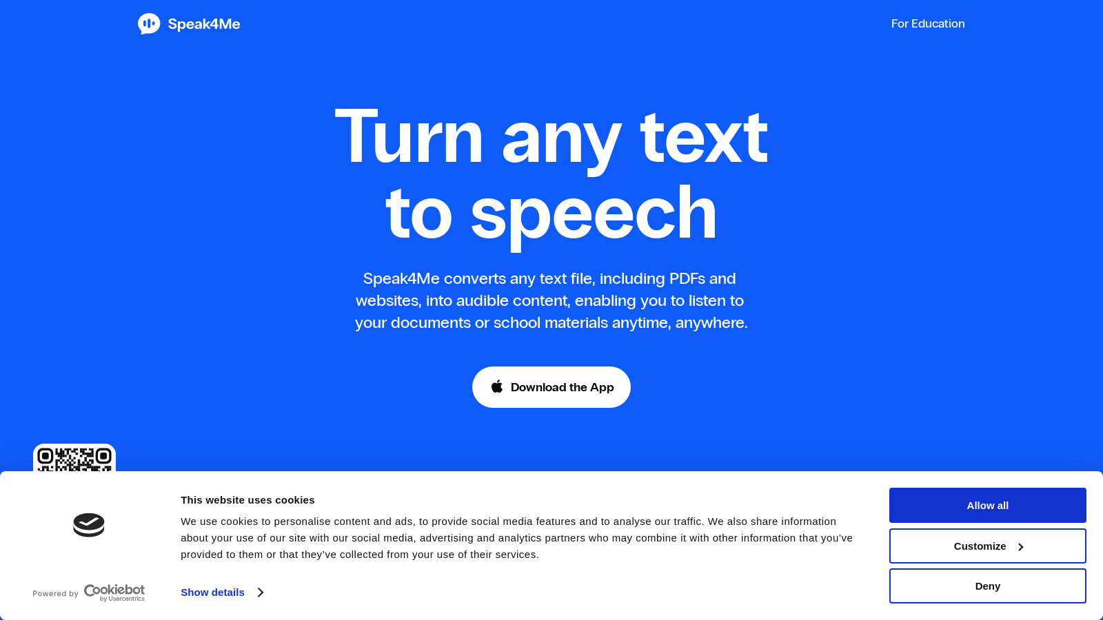 speak4me.io