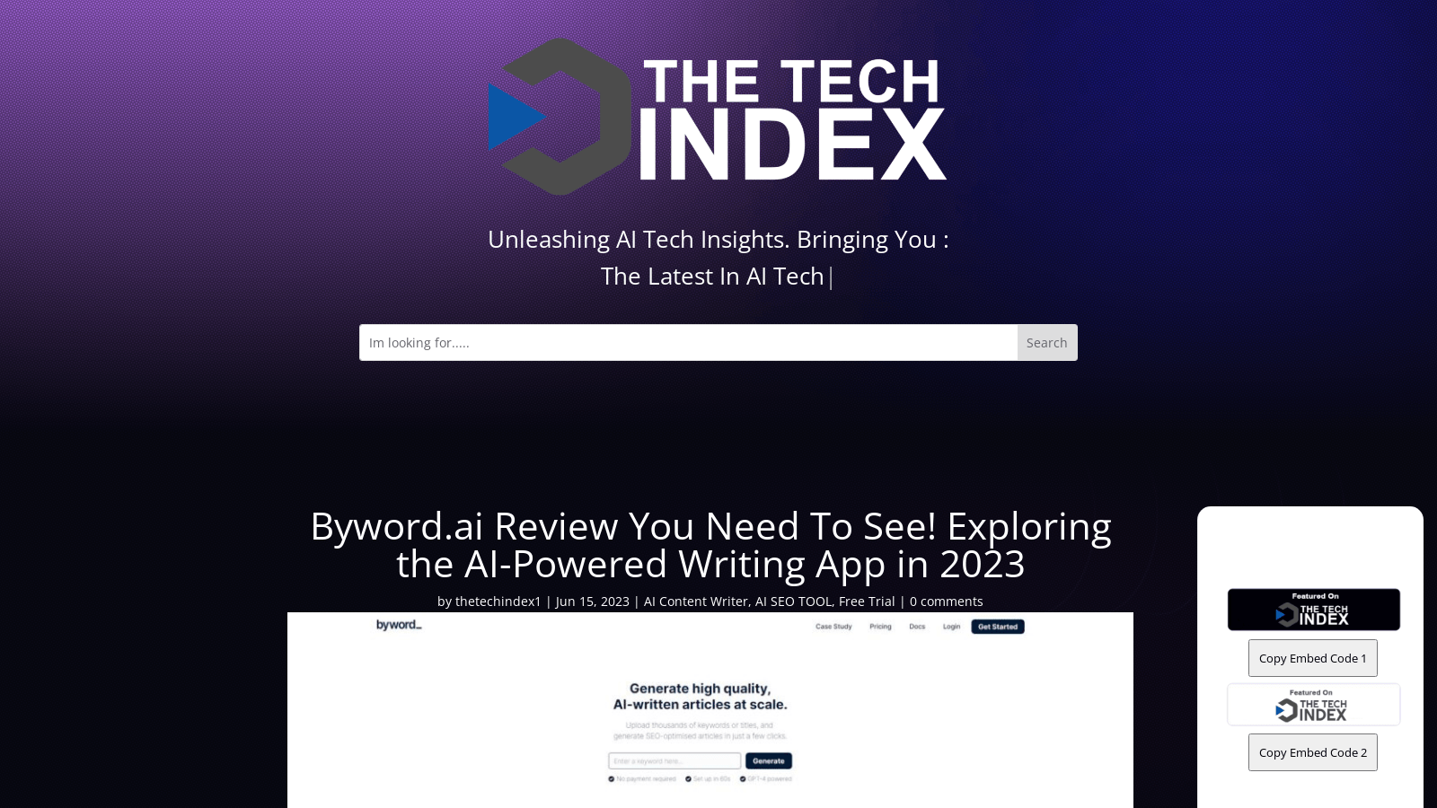 thetechindex.com