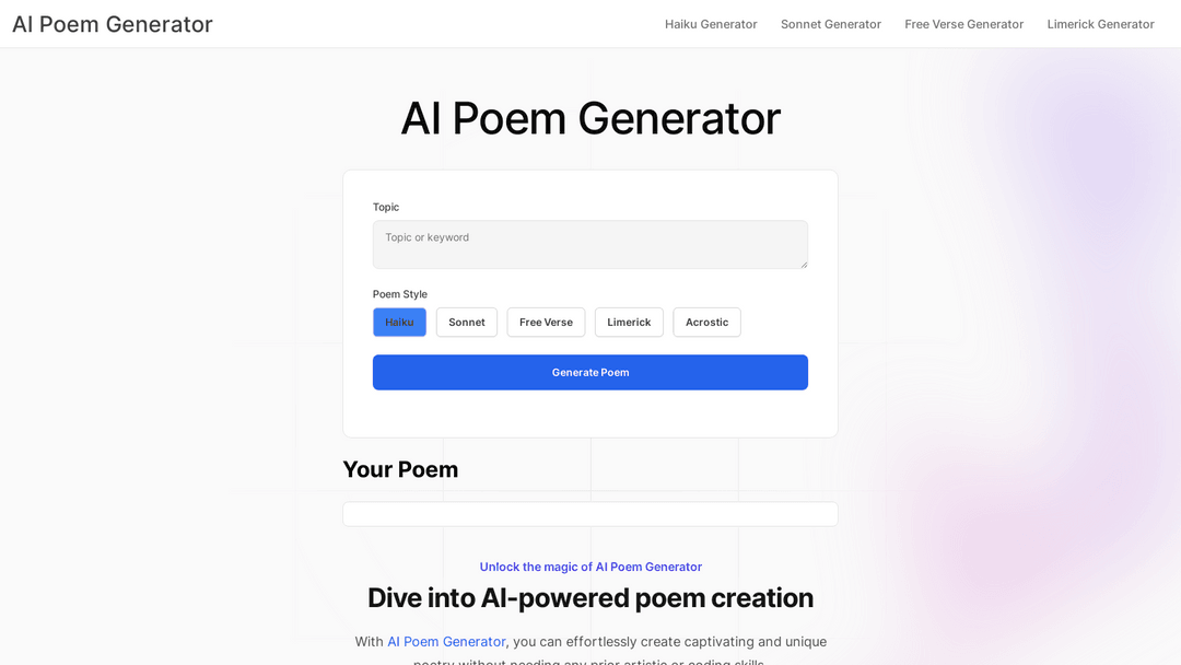 poemgenerator.app