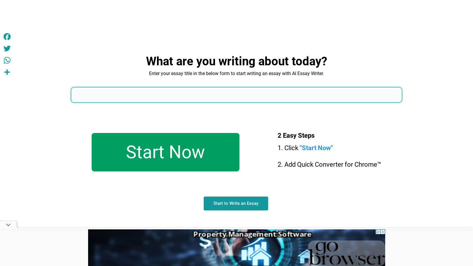 AI Essay Writer: Your Personal Writing Assistant for Top-Notch Essays