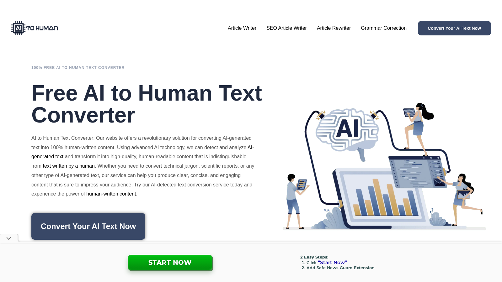 Humanize Your AI-Generated Text with Our Free Conversion Tool