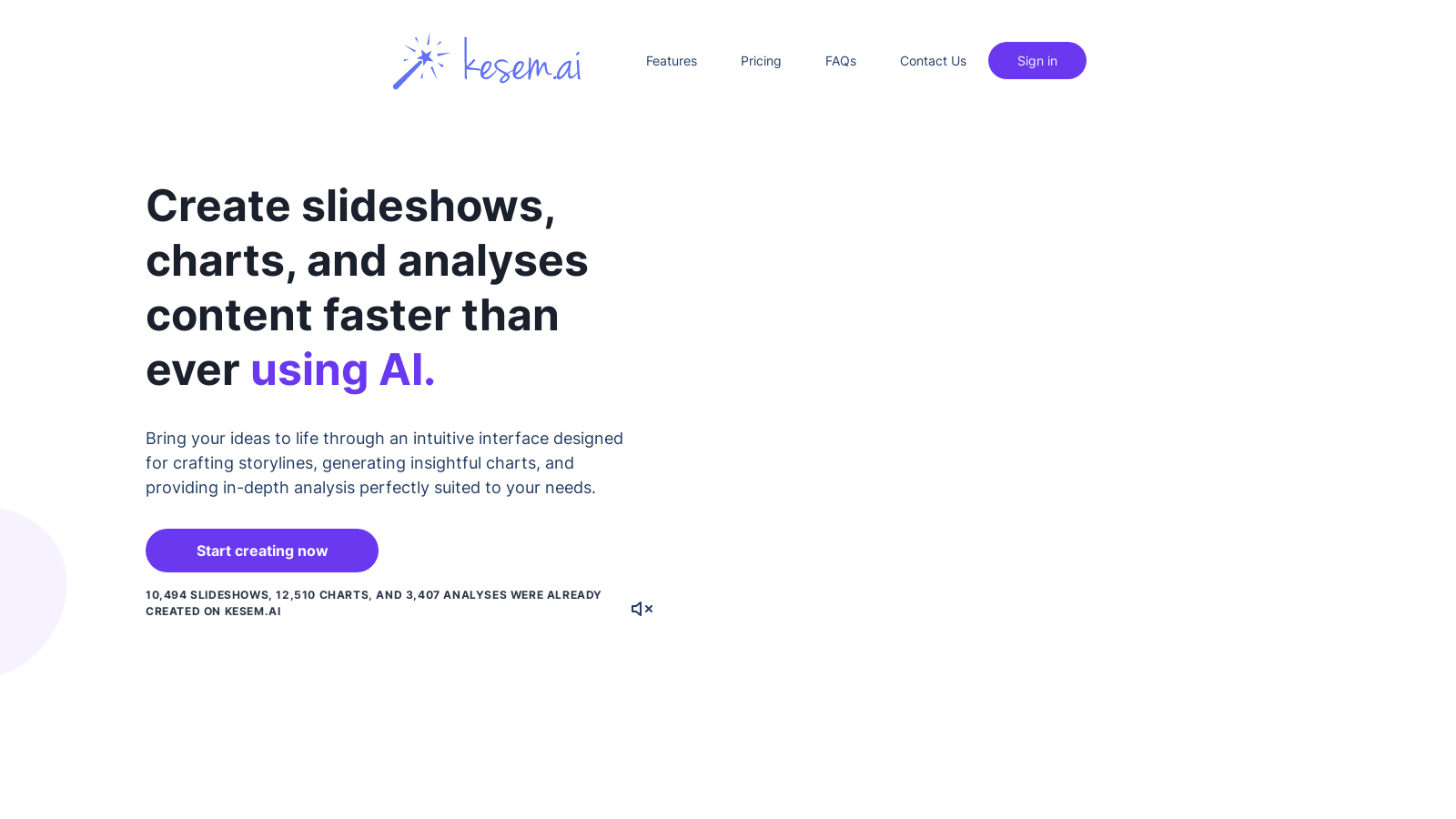 Kesem AI: Revolutionize Your Slideshow Creation