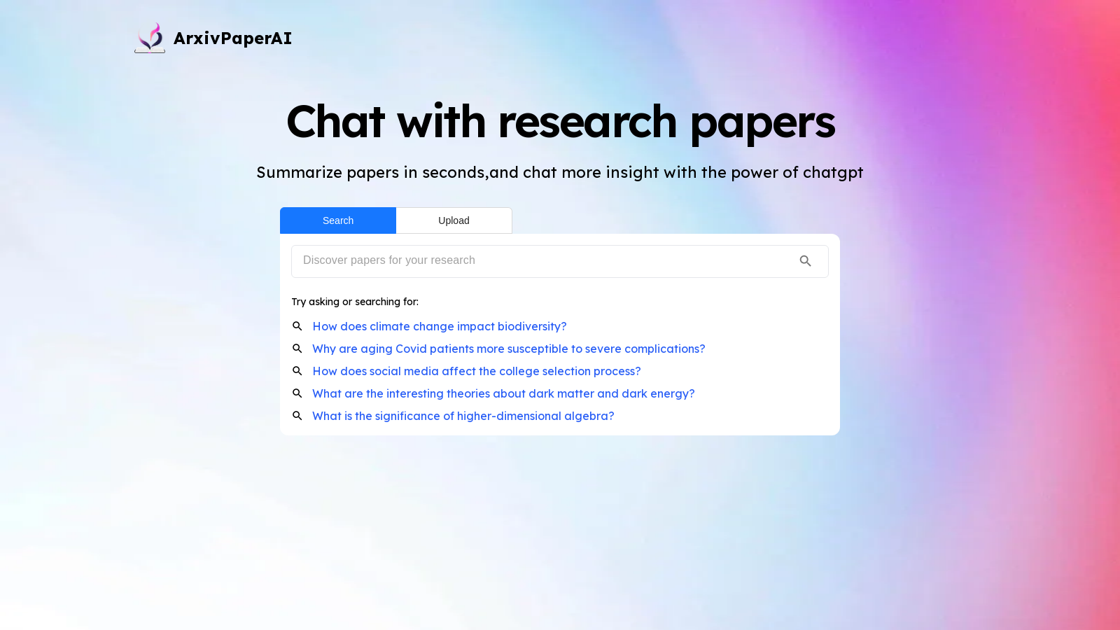 ArxivPaperAI: Instant Research Paper Summaries & Insights