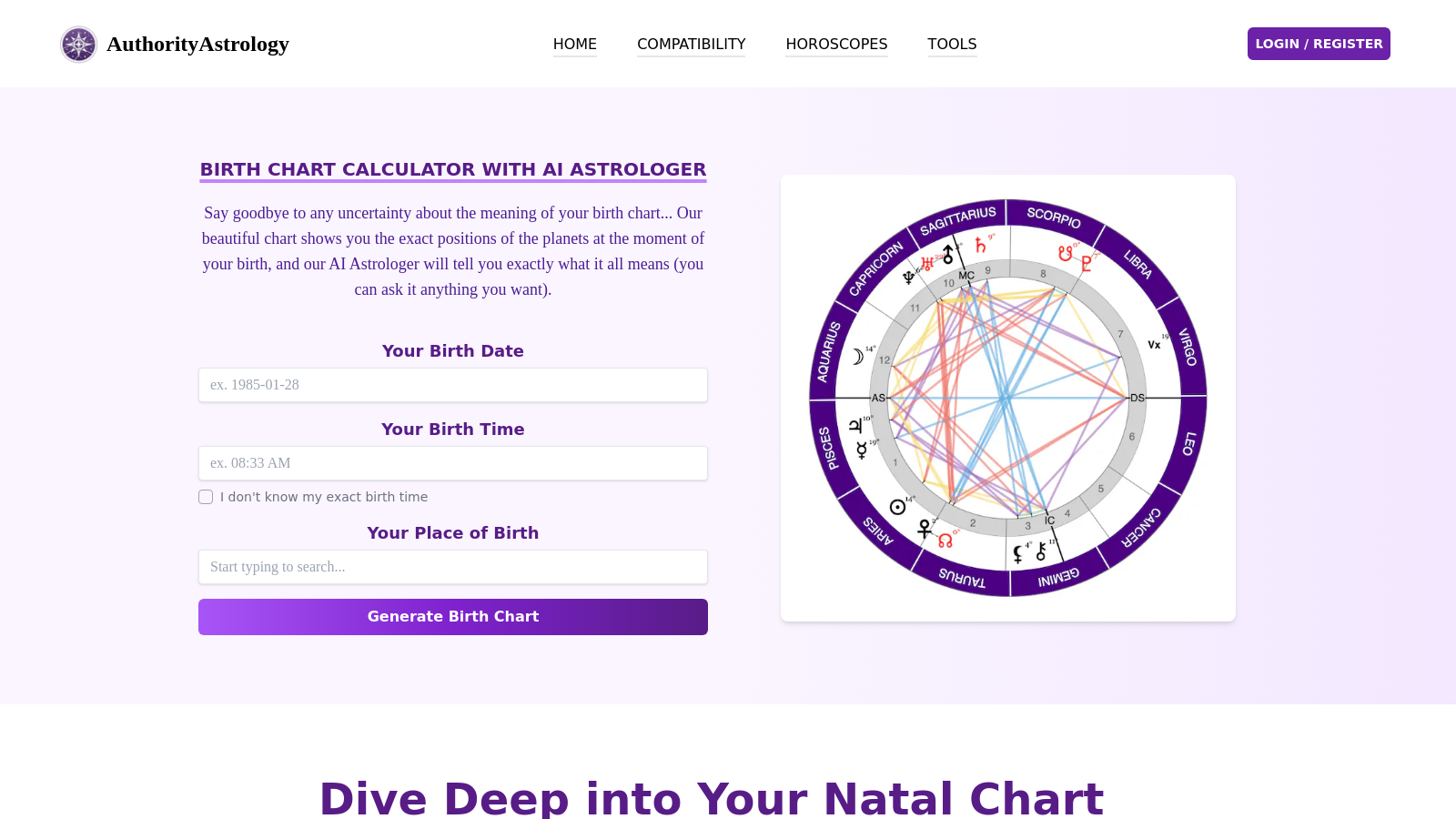 AI Astrologer For Your Birth Chart