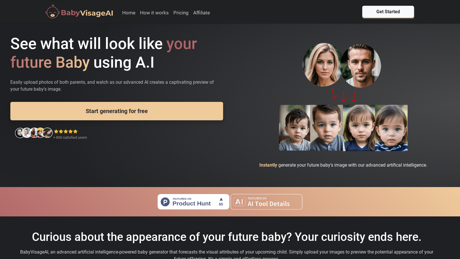 BabyVisageAI – Your Future Baby’s Image Previewed with Artificial Intelligence