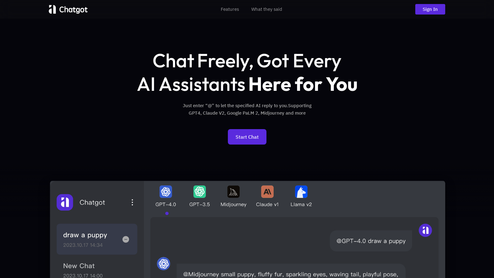 Chatgot: Your Ultimate Multi-AI Platform