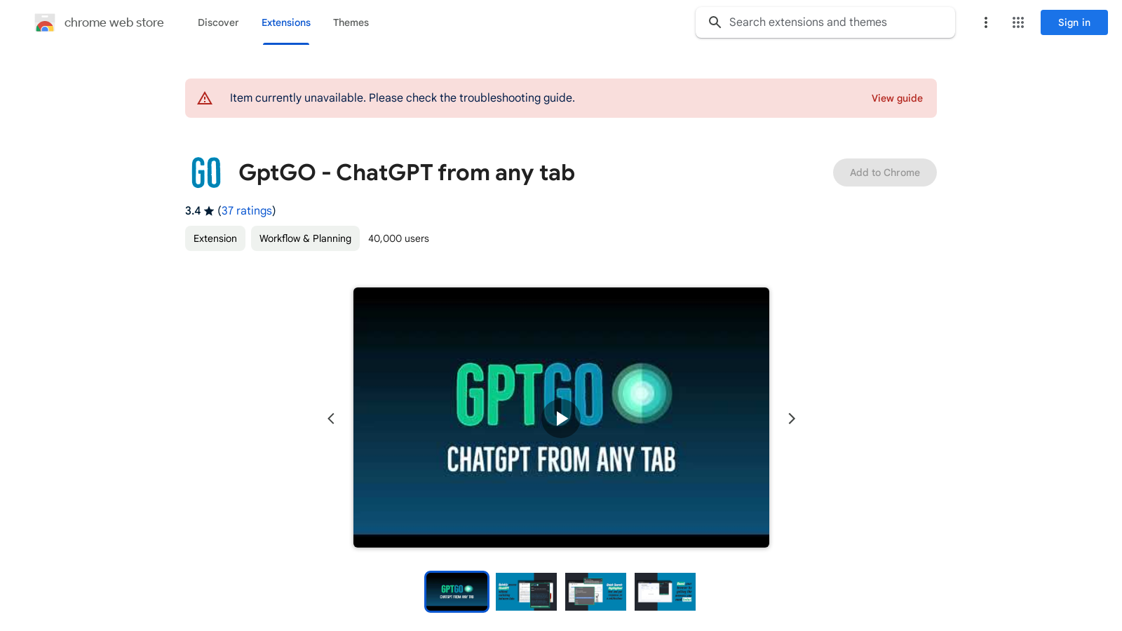 GptGO: Your ChatGPT Companion for Efficient Browsing