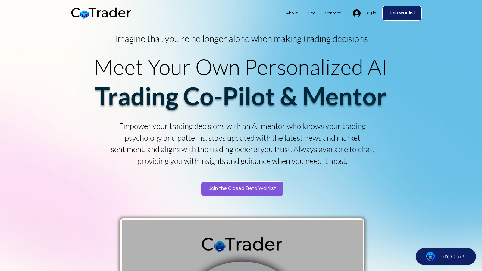 CoTrader AI: Your Personal AI Trading Mentor & Co-Pilot