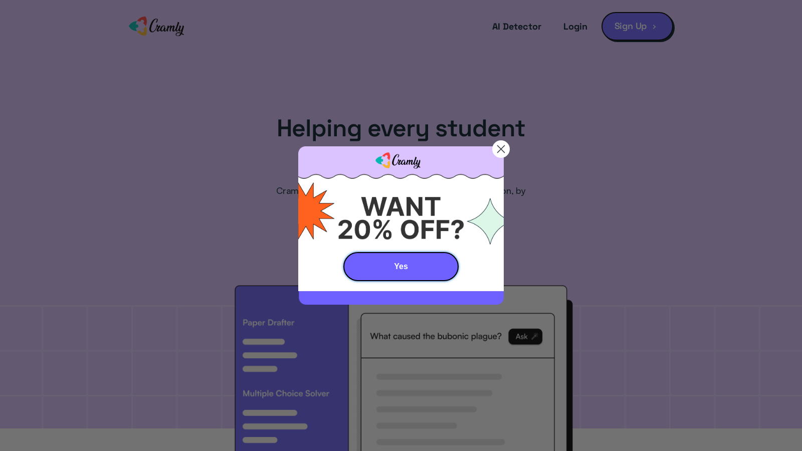 Cramly: Maximize Your Study Time with AI-Powered Assistance