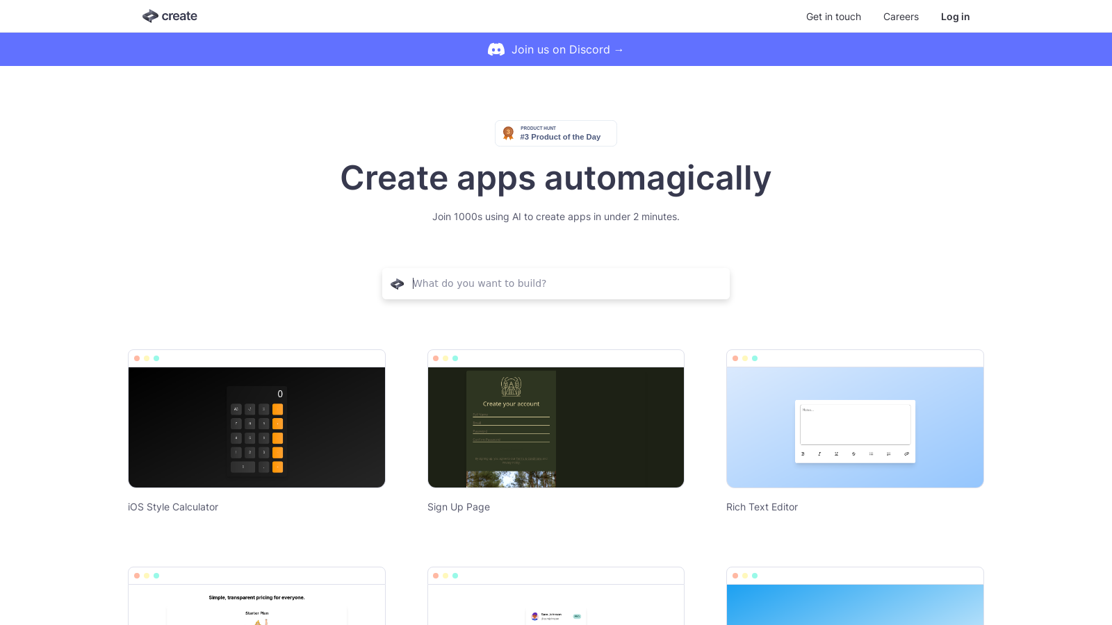 Create with AI: Effortless App Building for Everyone