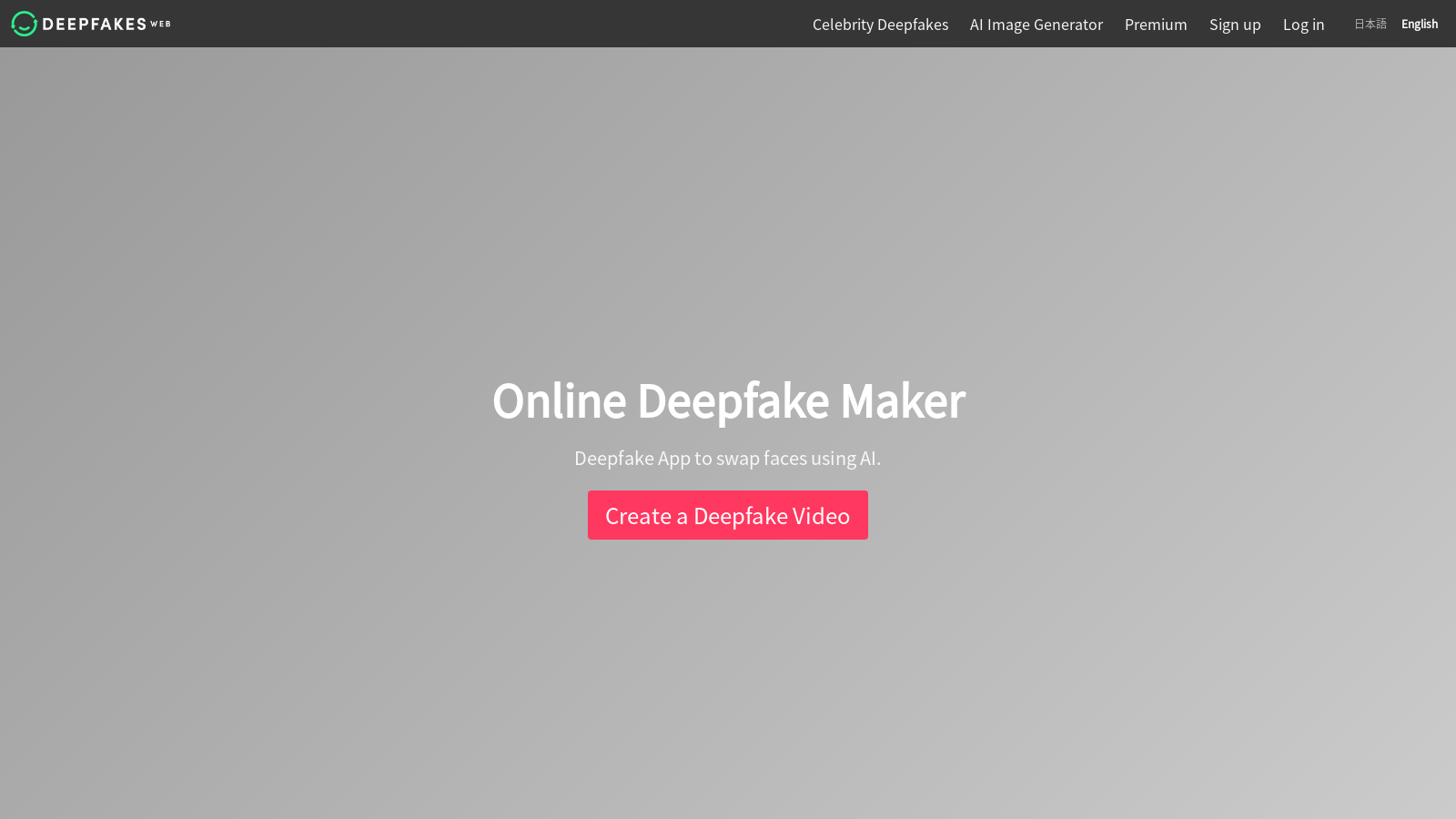 Craft Realistic AI-Driven Deepfakes Online | Cloud-Based Deepfake Maker