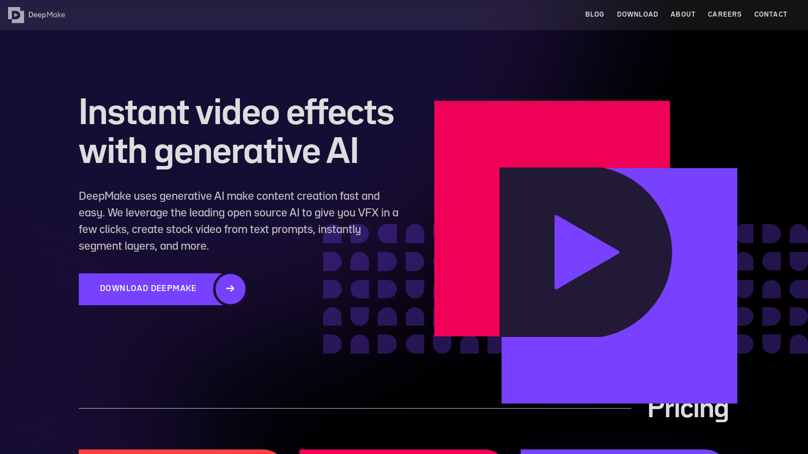 DeepMake – Revolutionize Video Editing with Generative AI