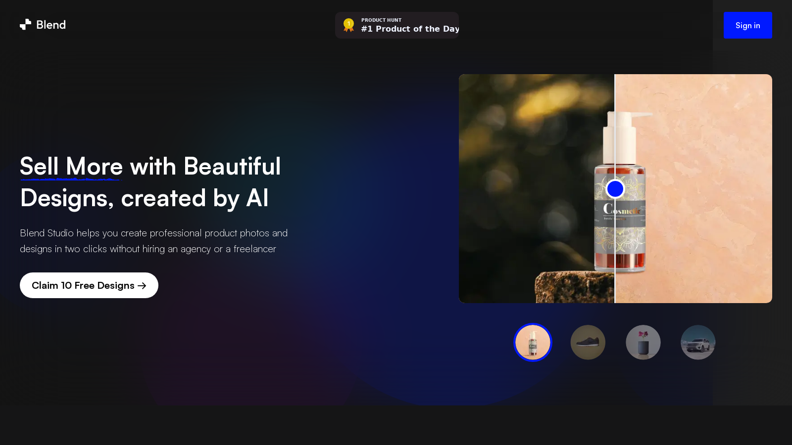 Sell More with Beautiful Designs created by AI