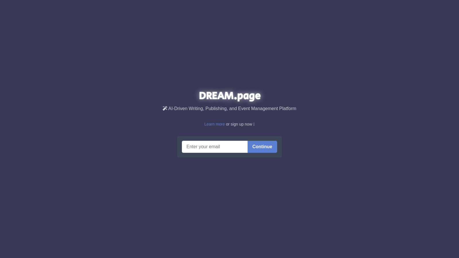 Start Your Dream Blog Instantly with Dream Page AI