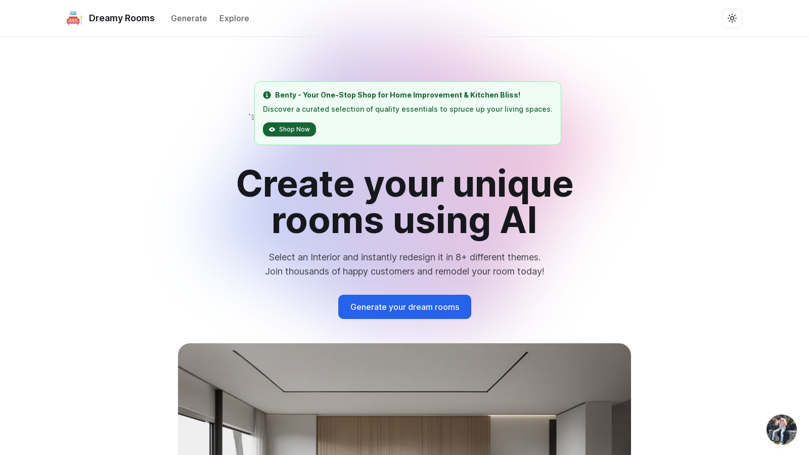 Transform Your Space with AI: Info Benty’s Home Improvement Solutions