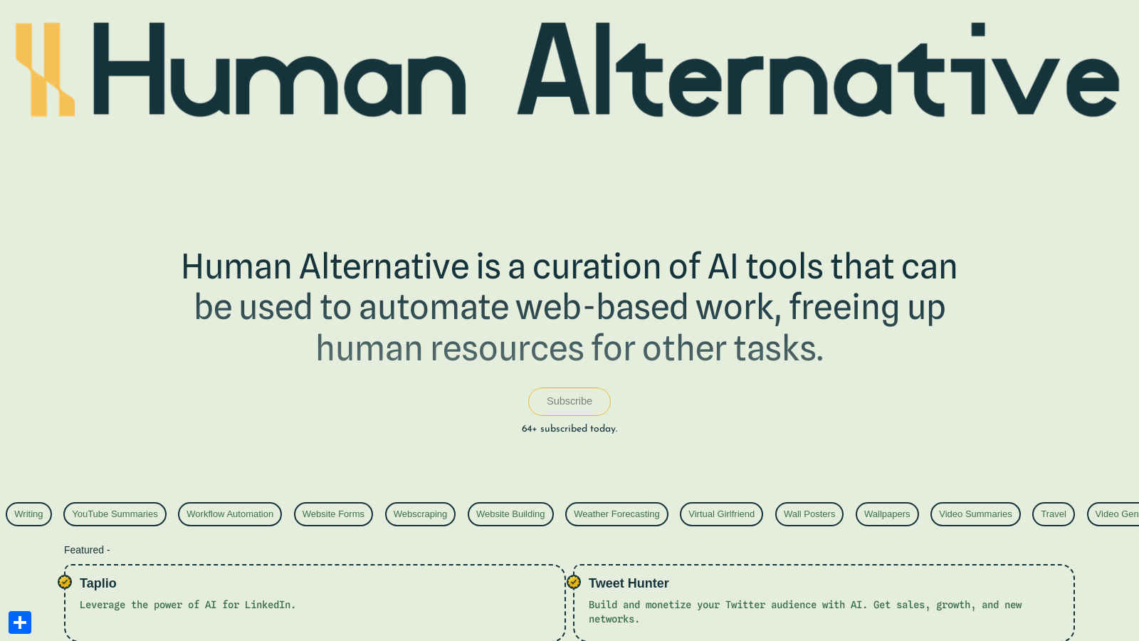 Human Alternative: Unleash AI to Automate Web-Based Tasks