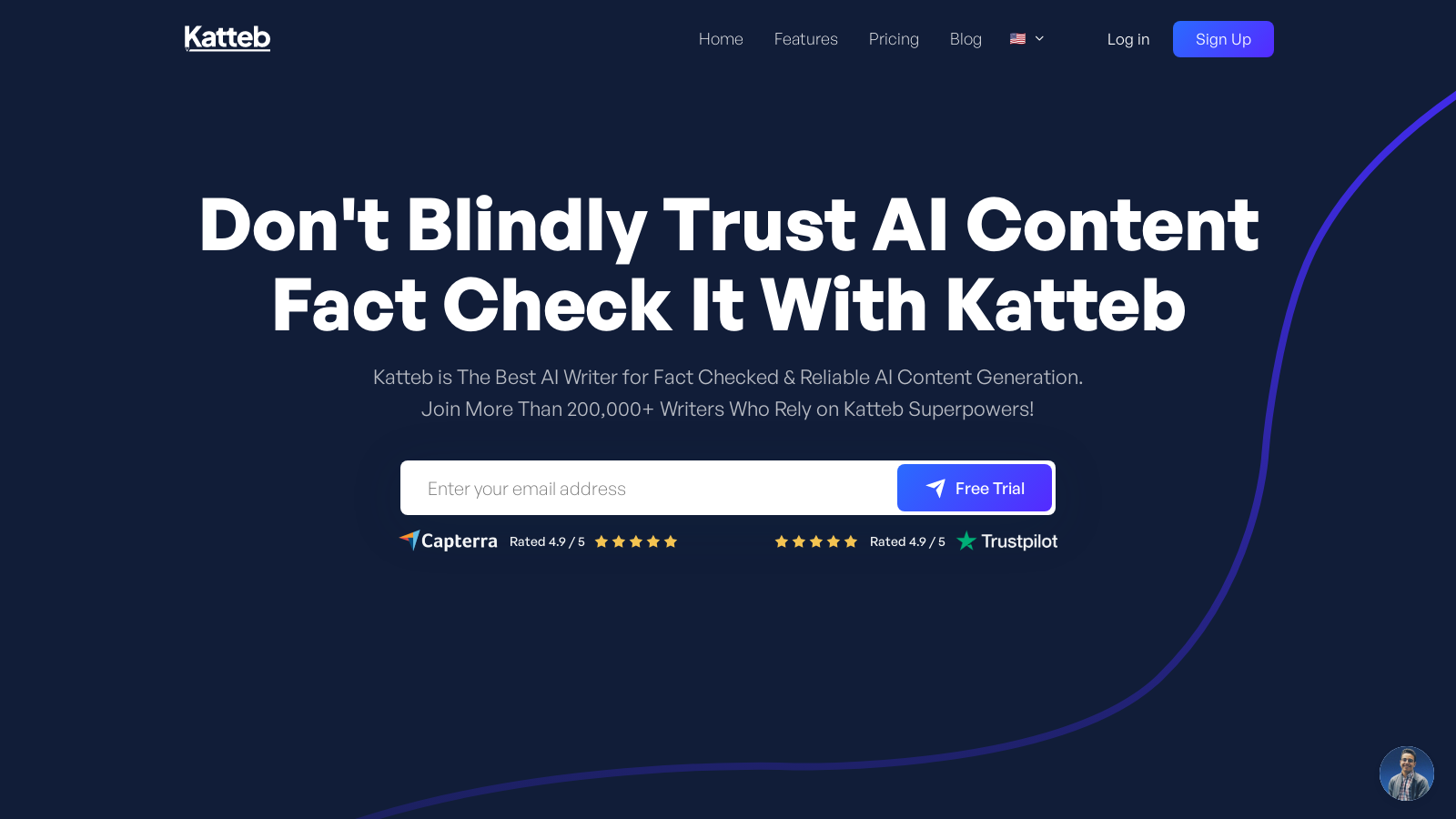 Katteb: The Best Fact Checked AI Content Generation Tool