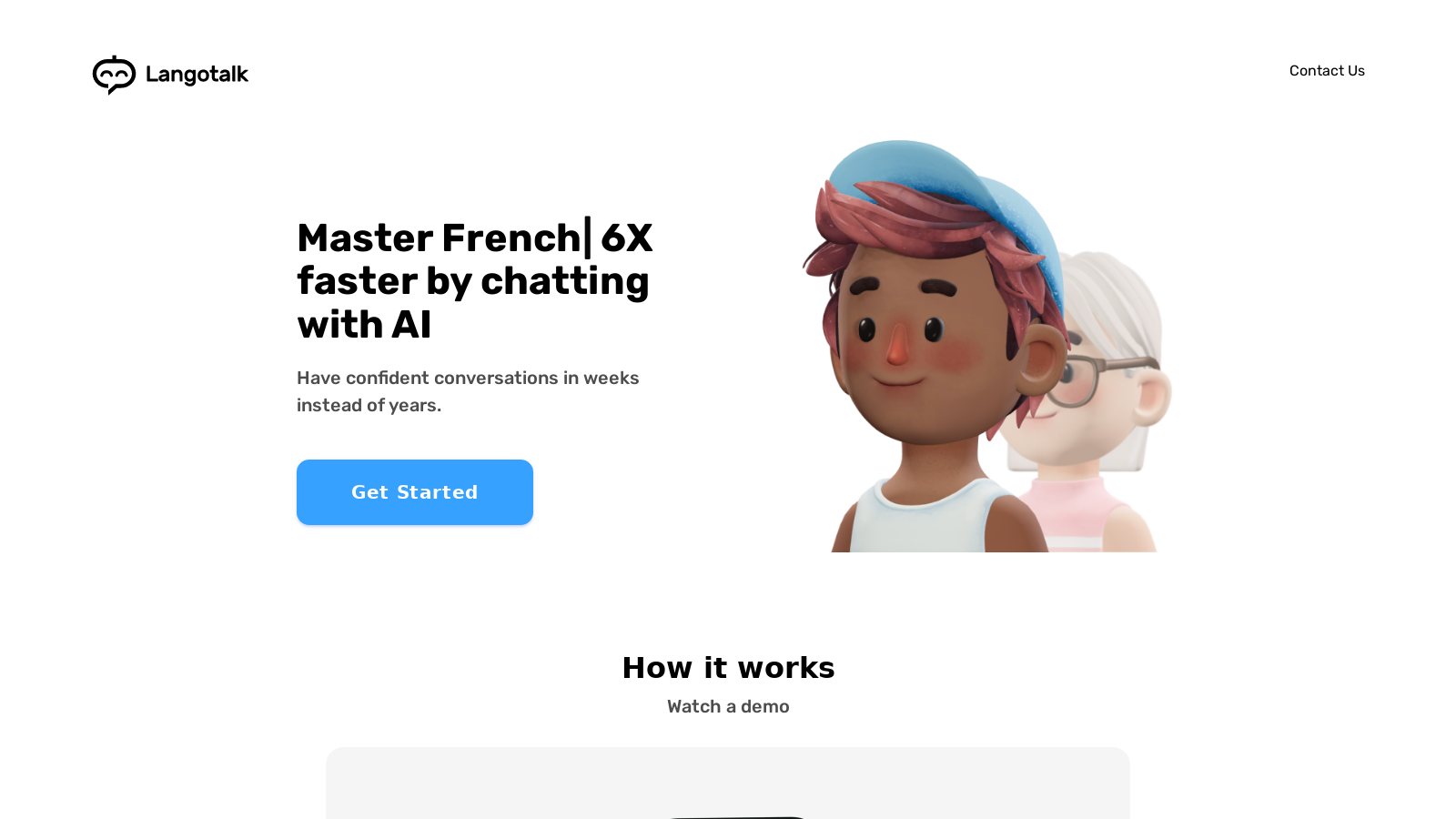 Langotalk: Learn Languages 6x Faster with AI