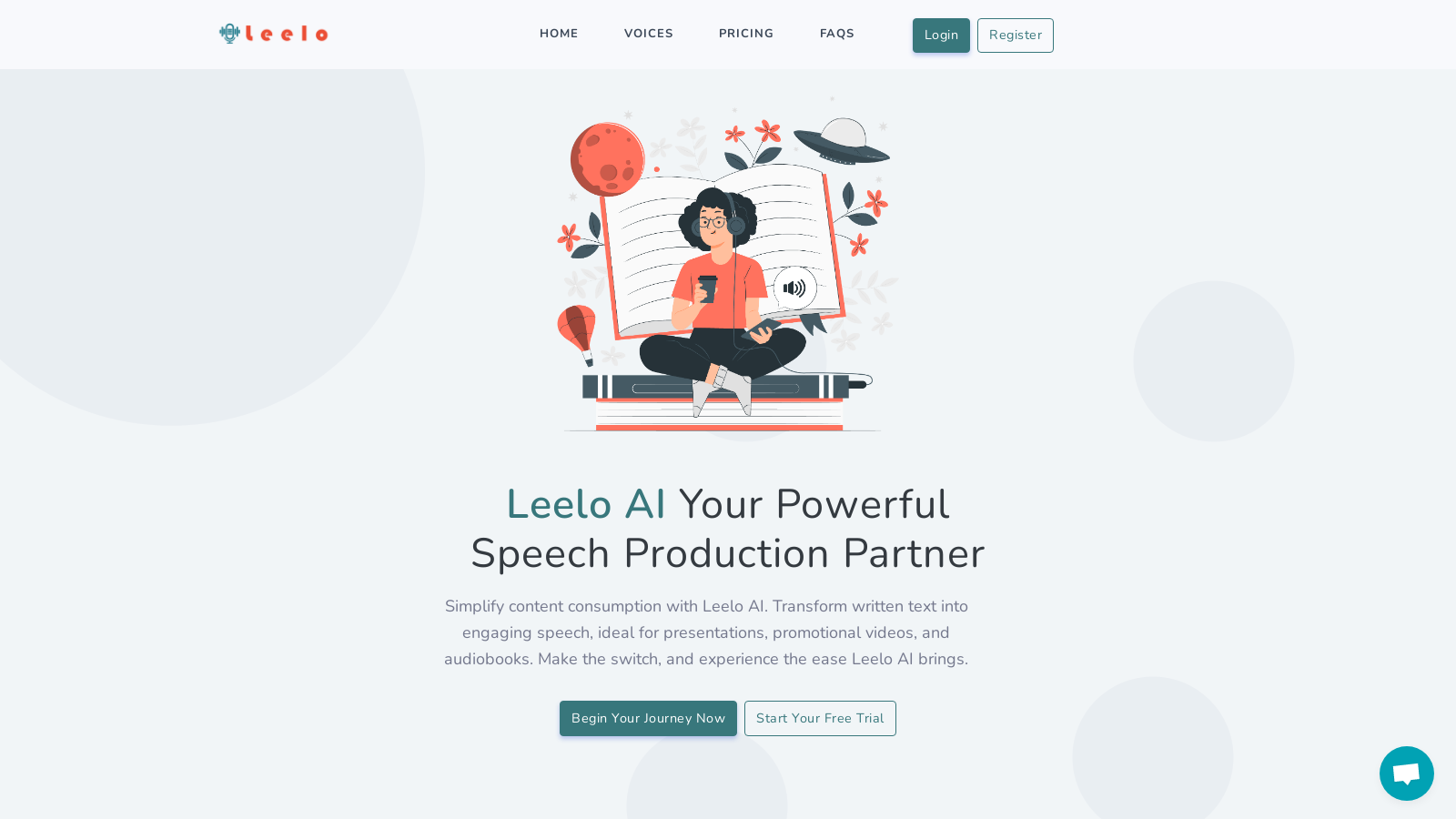 Leelo AI – Revolutionize Your Content with Lifelike Speech