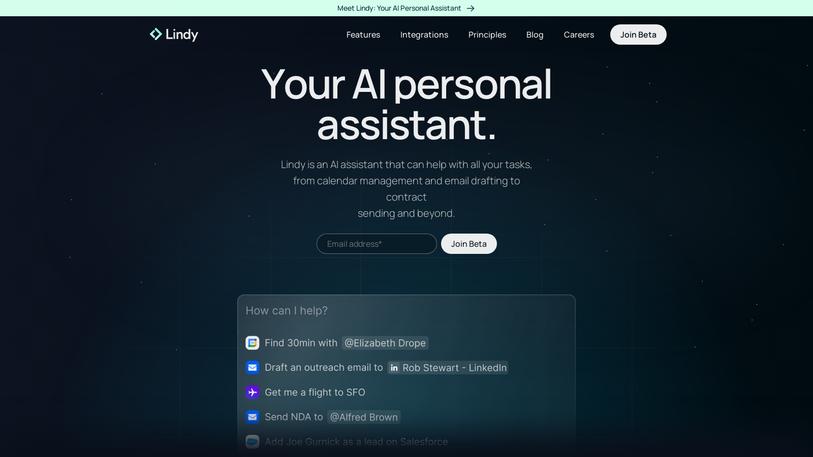 Meet Lindy: Your AI Personal Assistant