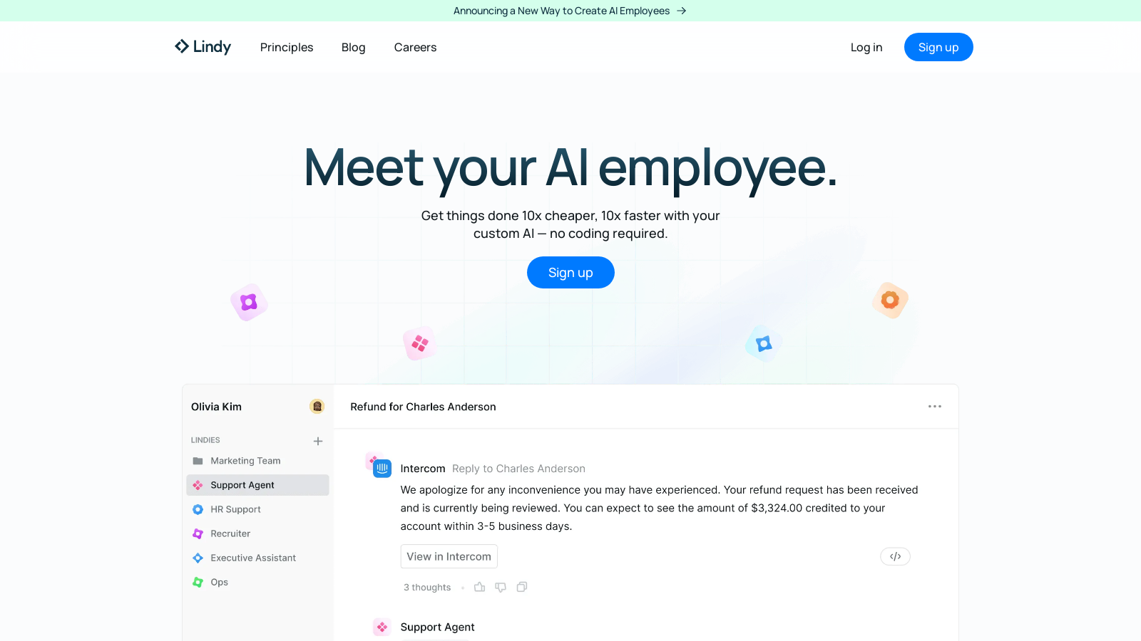 Lindy AI: Your 24/7 Custom AI Employee – No Coding Needed