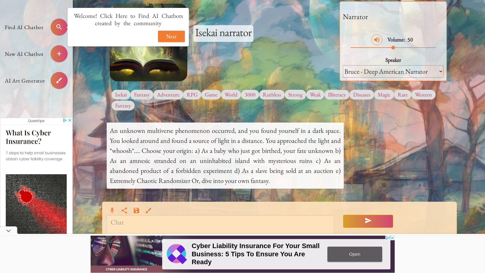 Relatable - Netwrck AI Chatbots + Art Generator