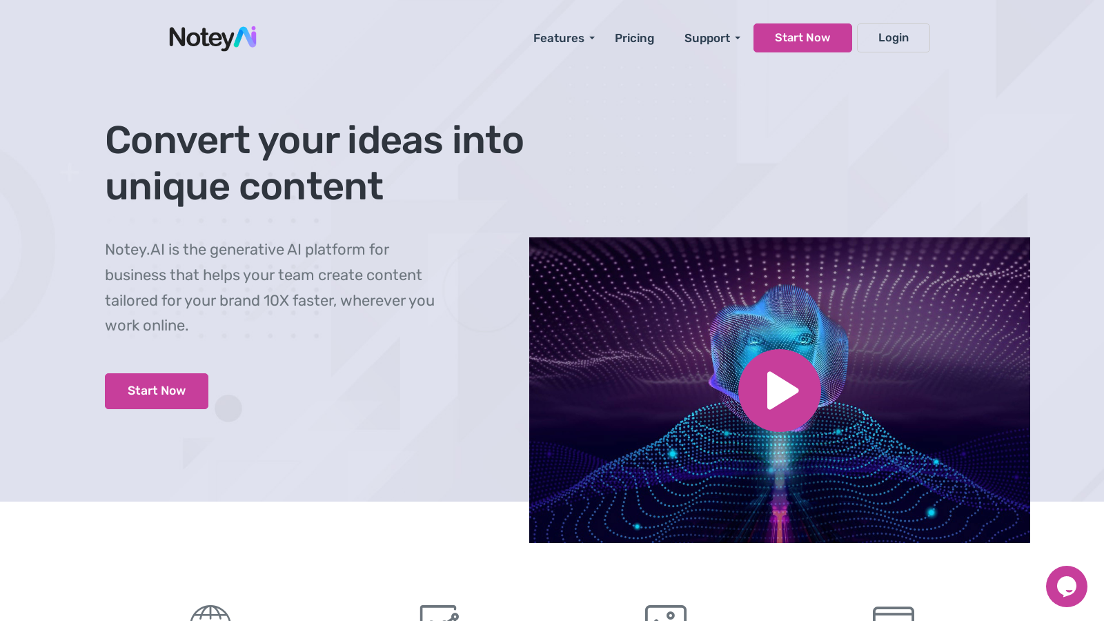 Notey.AI – AI-Powered Content Generation Platform for Businesses