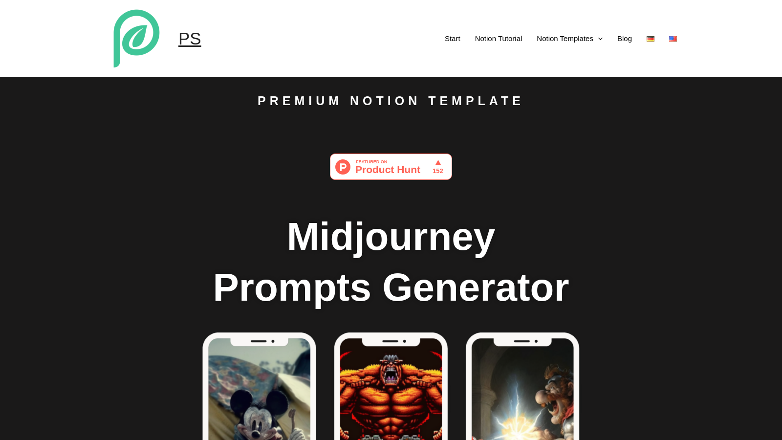 Enhance Your AI Art with Midjourney Prompts Generator for Notion