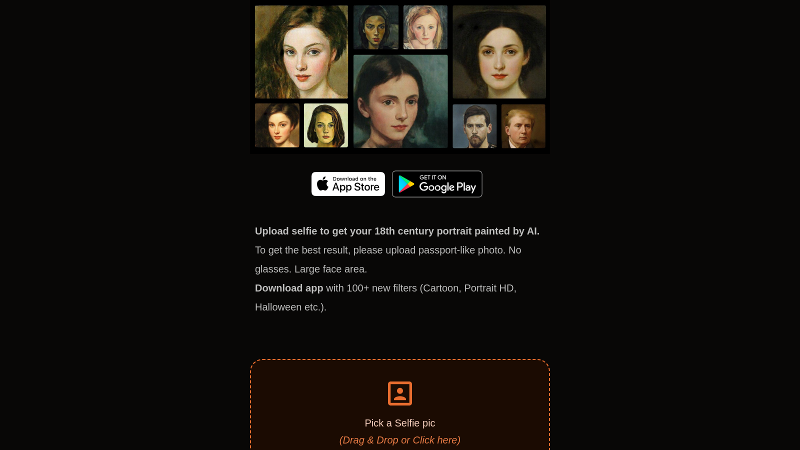 Transform Your Selfie into an 18th Century Masterpiece with AI