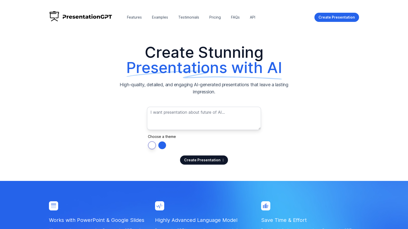 Unlock Next-Level Presentations with PresentationGPT