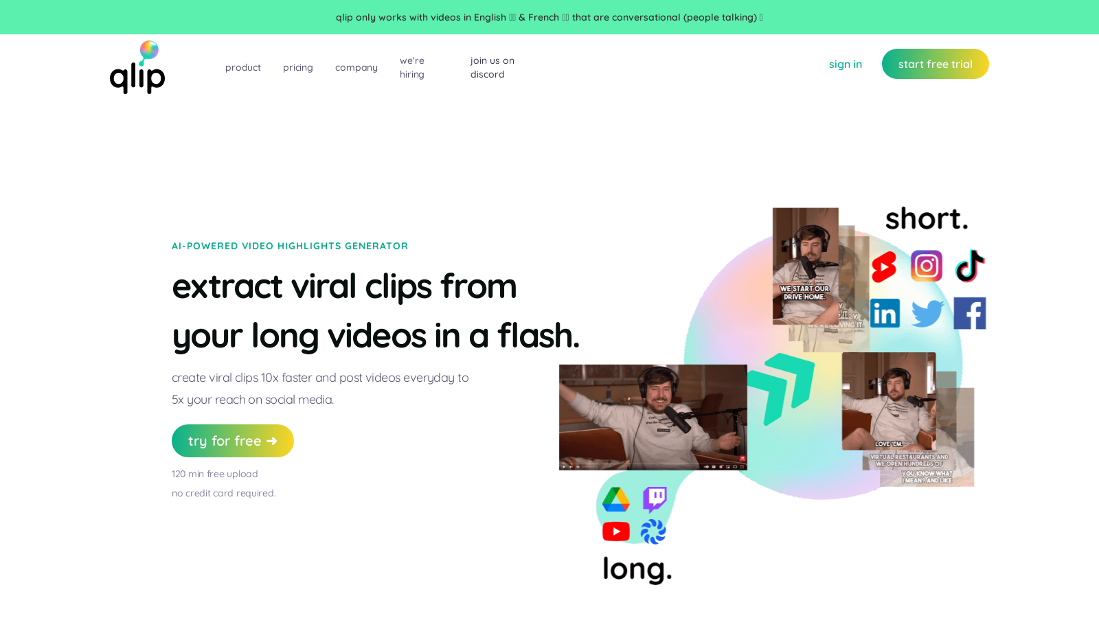 QLIP – AI-Powered Video Highlights Generator