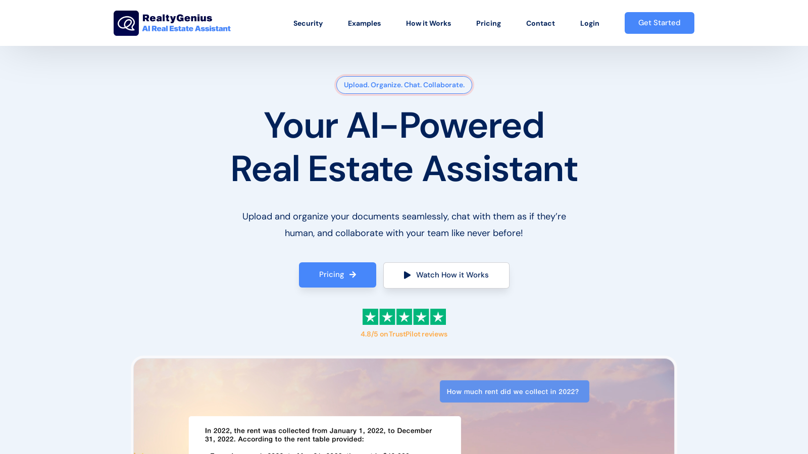 Revolutionize Real Estate Management with AI – Upload, Organize & Collaborate