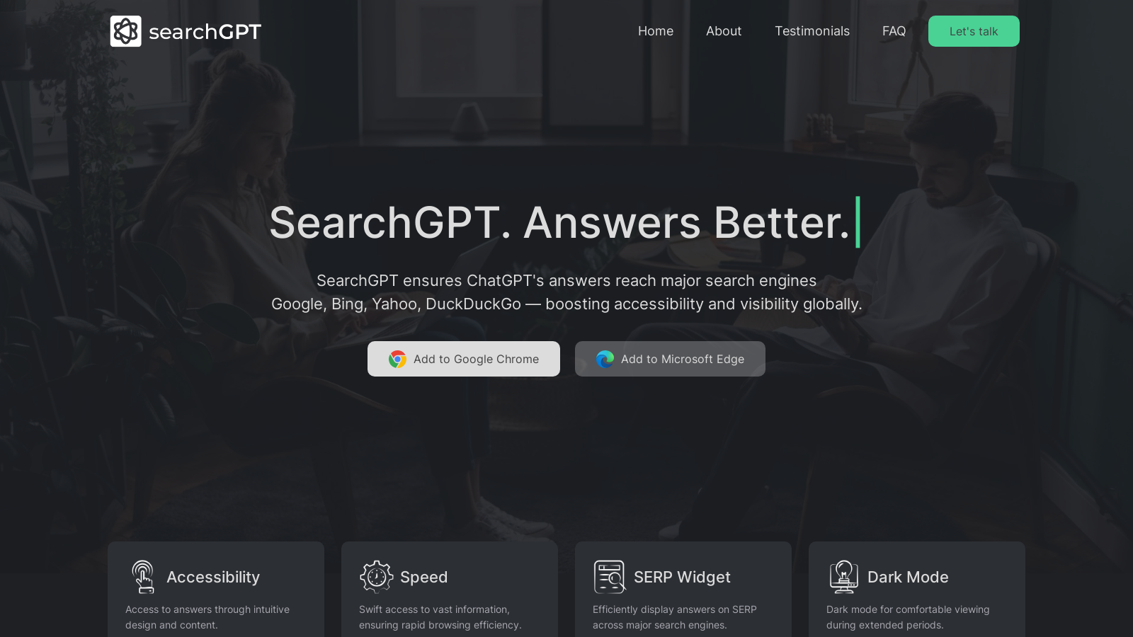 Enhance Your Search with SearchGPT – The AI-Powered Extension