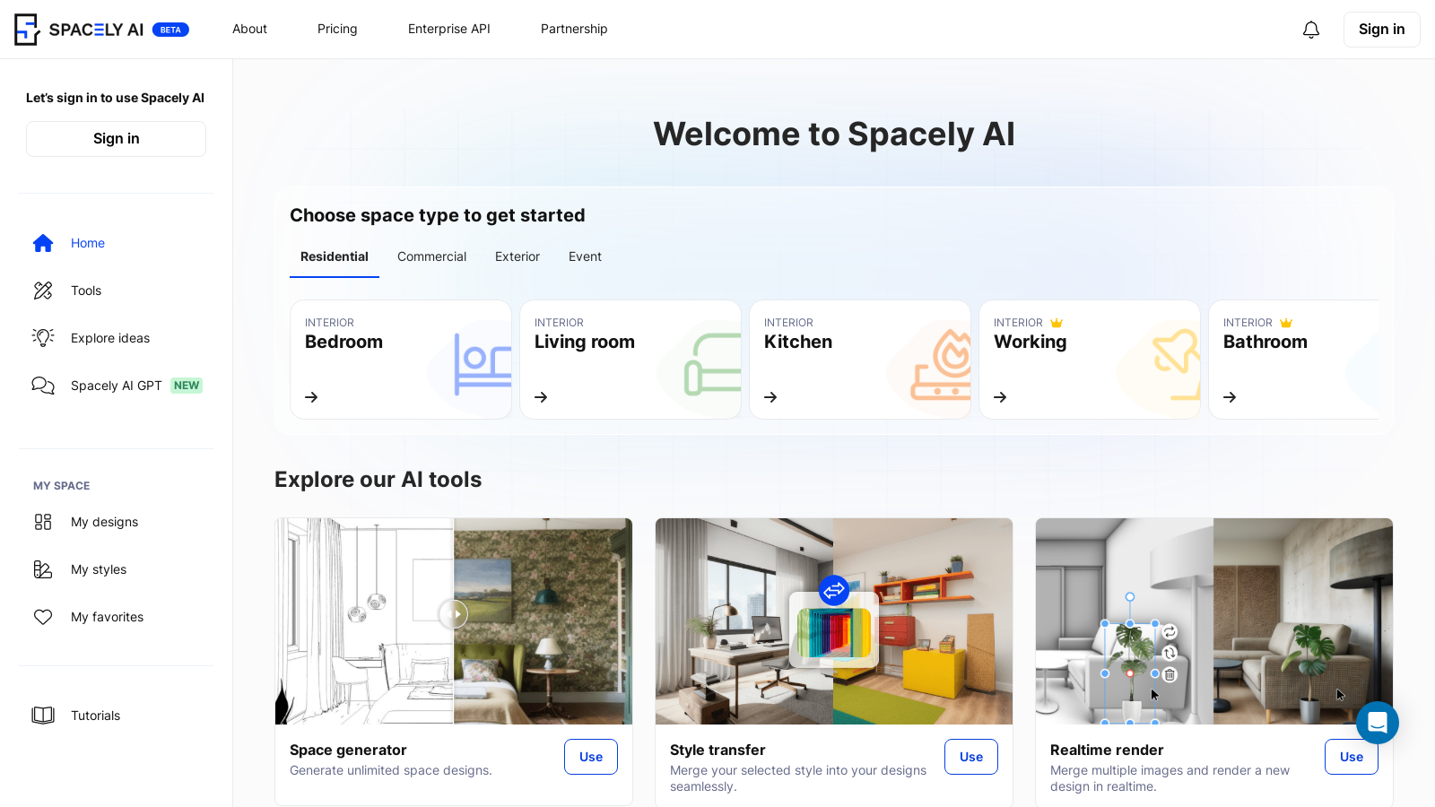 Spacely AI: Revolutionizing Interior Design with AI Technology