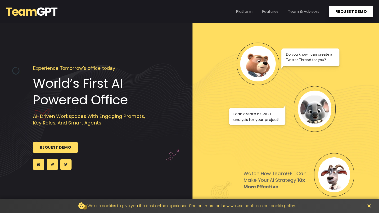 Revolutionize your Workspace with TeamGPT – The World’s First AI-Powered Office