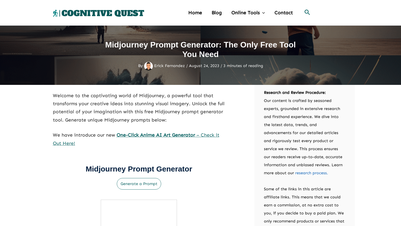 Unlock Your Imaginative Power with Free Midjourney Prompt Generator