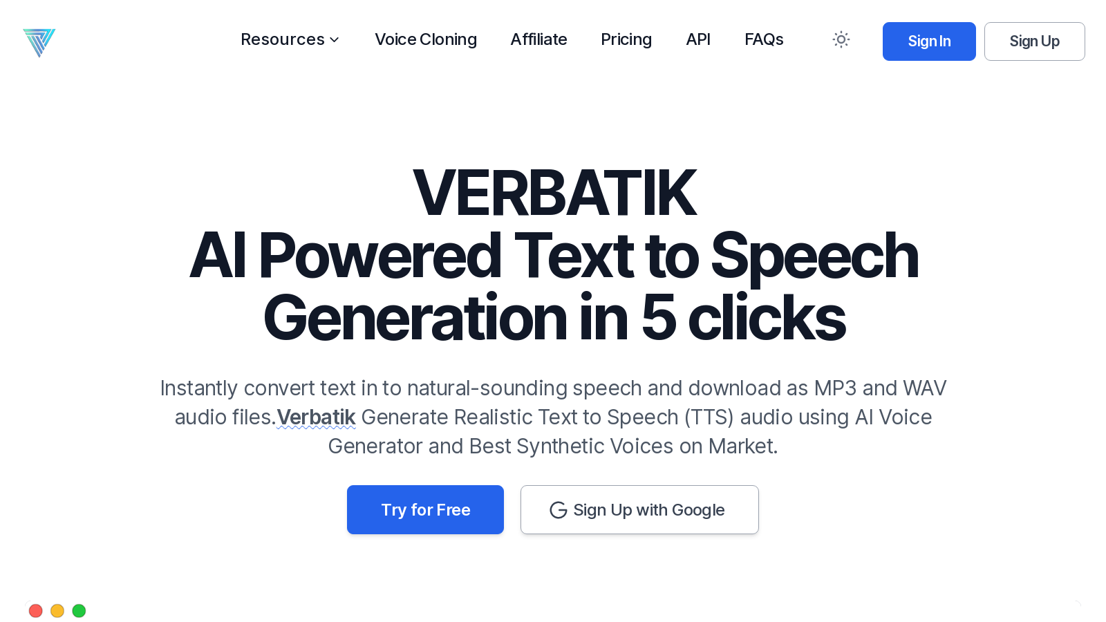 Verbatik AI: Intelligent Text-to-Speech Conversion