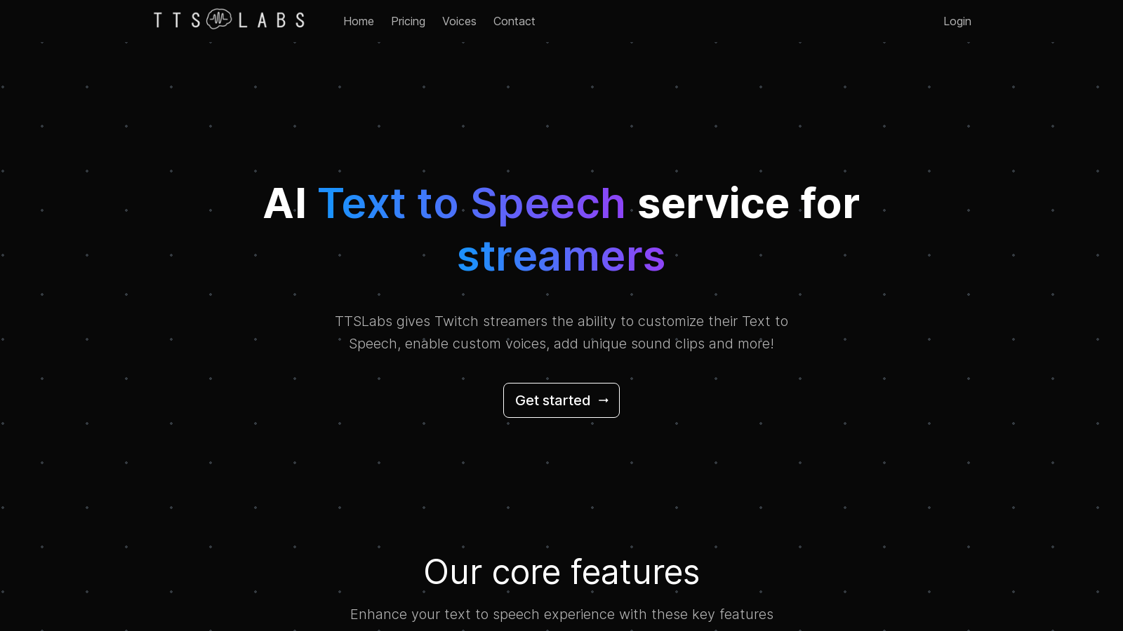 Custom AI Text to Speech for Streamers – TTSLabs