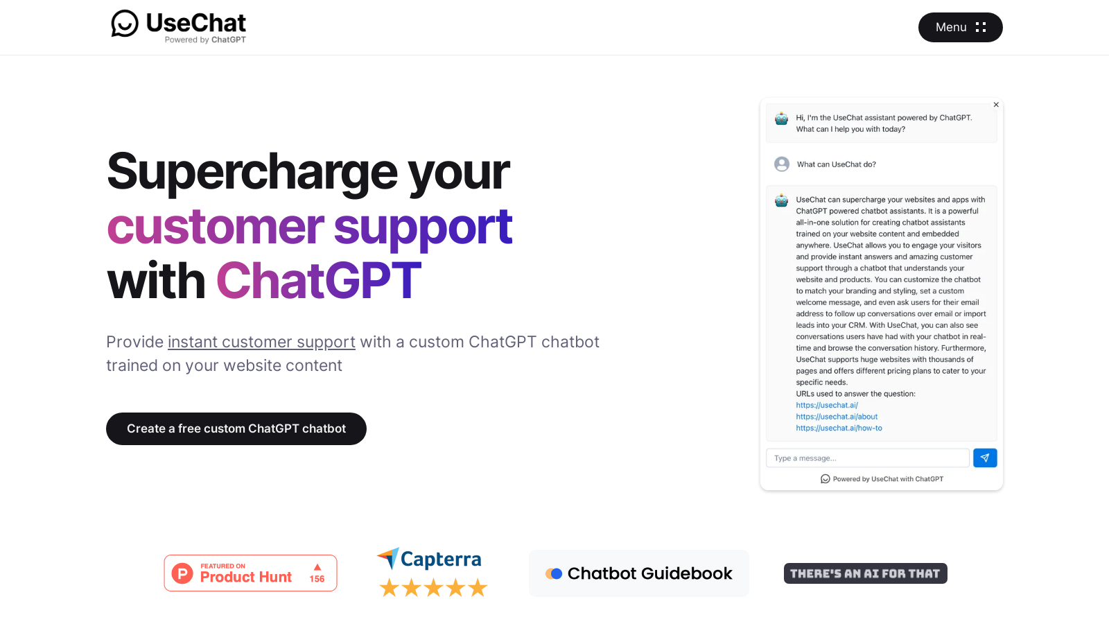 Enhance Your Customer Support with Custom ChatGPT Bots from UseChat