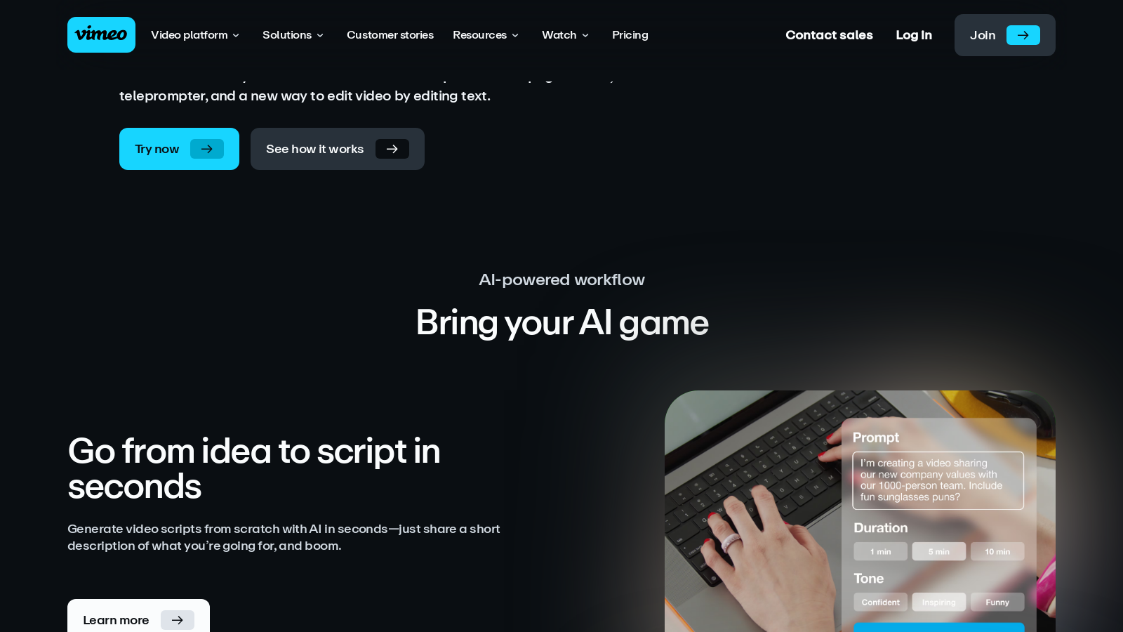 Vimeo: Your Ultimate AI-Powered Video Creation and Editing Platform