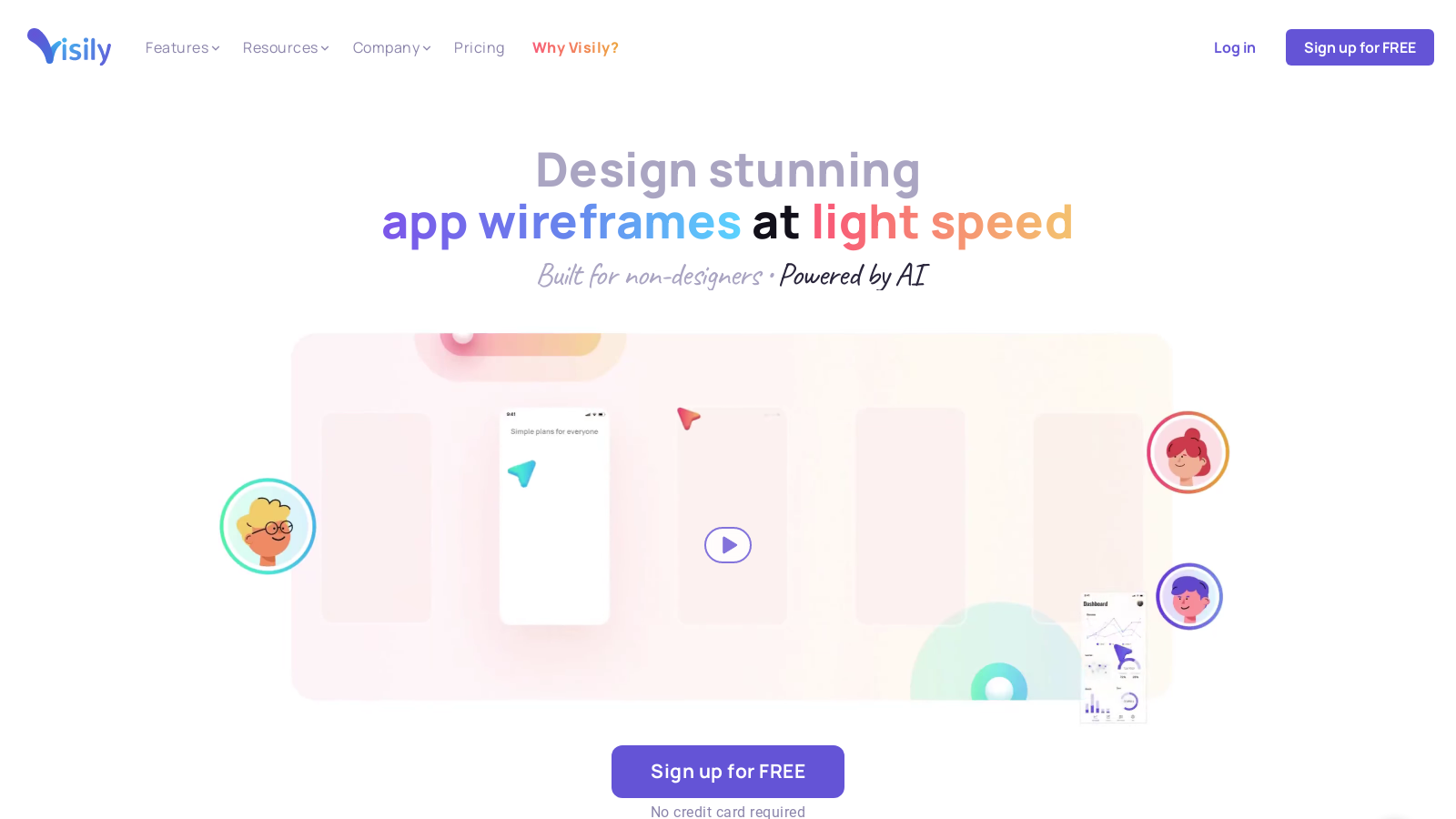 Visily – AI-powered Wireframe Tool For Non-designers