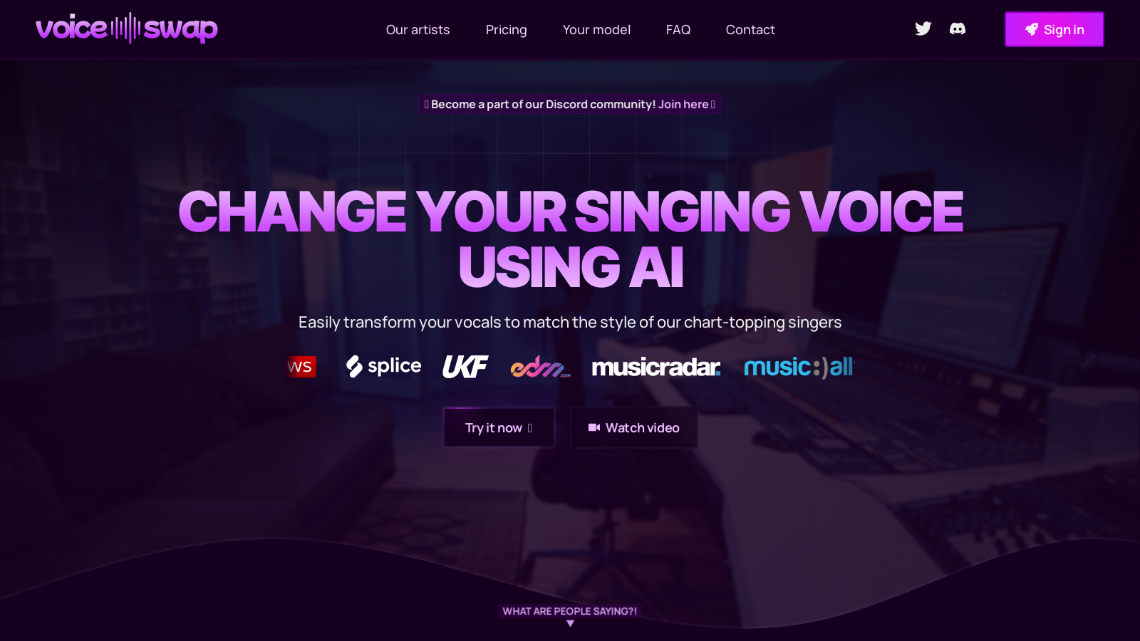 Voice-Swap: Transform Your Singing Voice Using AI