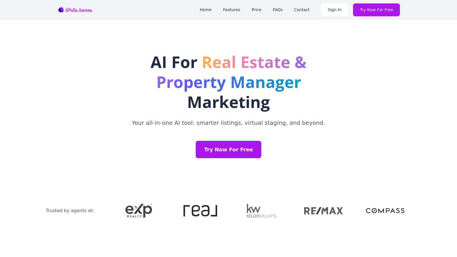 Upgrade Your Real Estate Game with Write Homes AI Suite